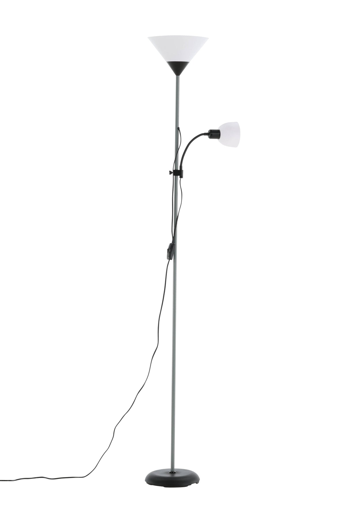 Bagasi Stehlampe - hellgrau/Stahl - Stehlampen - ALVAHOME