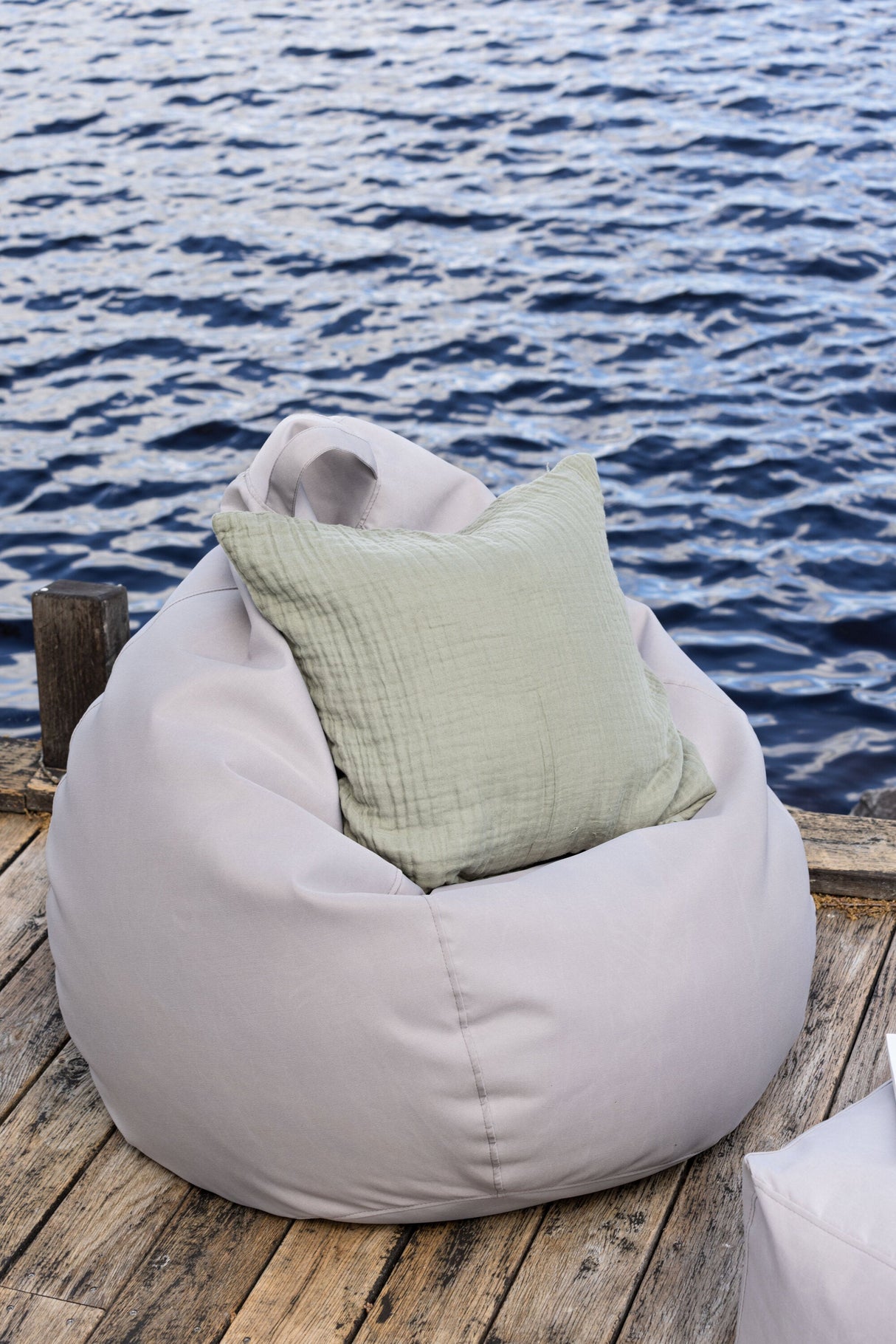Bago Outdoor Lounge - Stuhl - beige/Polyester - Accent Chair - ALVAHOME