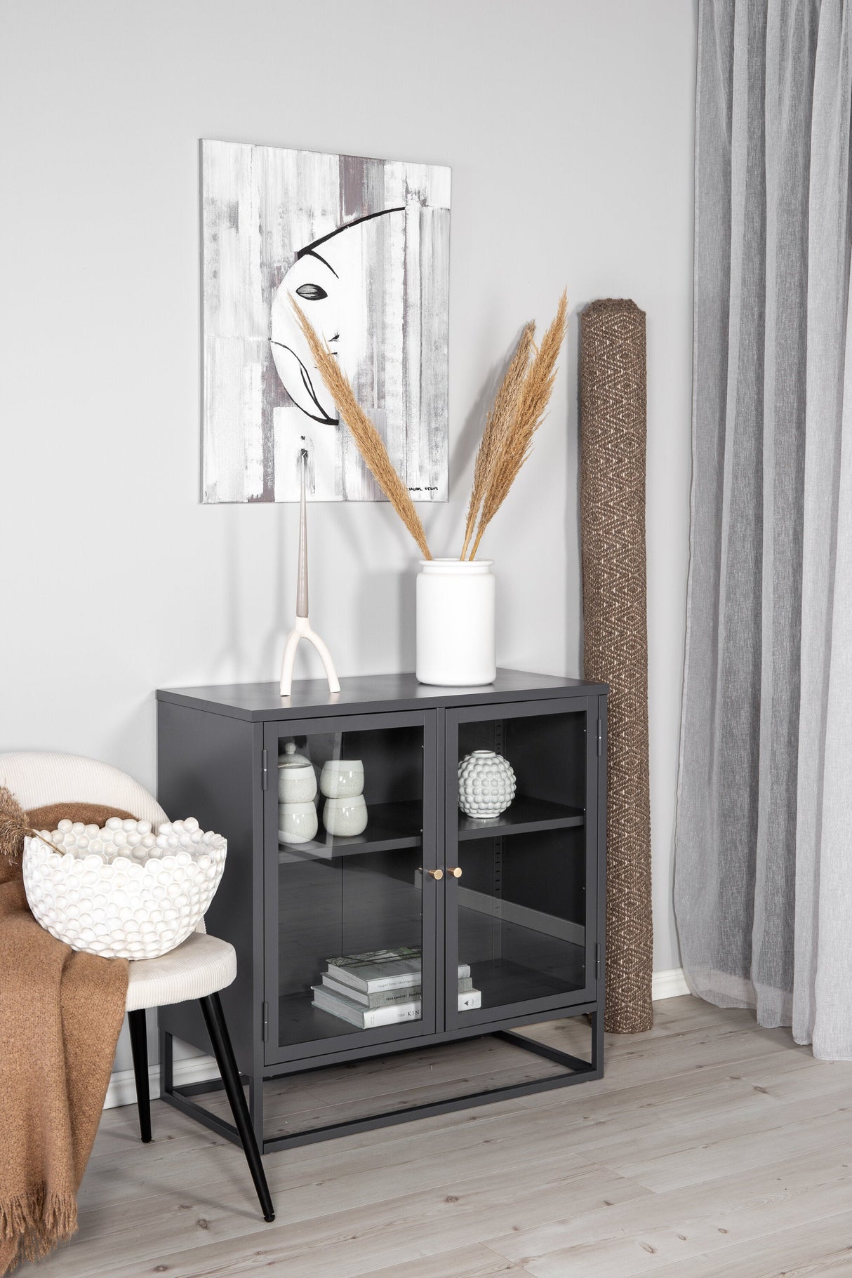 Bakal Schrank - grau/Stahl - Schränke - ALVAHOME