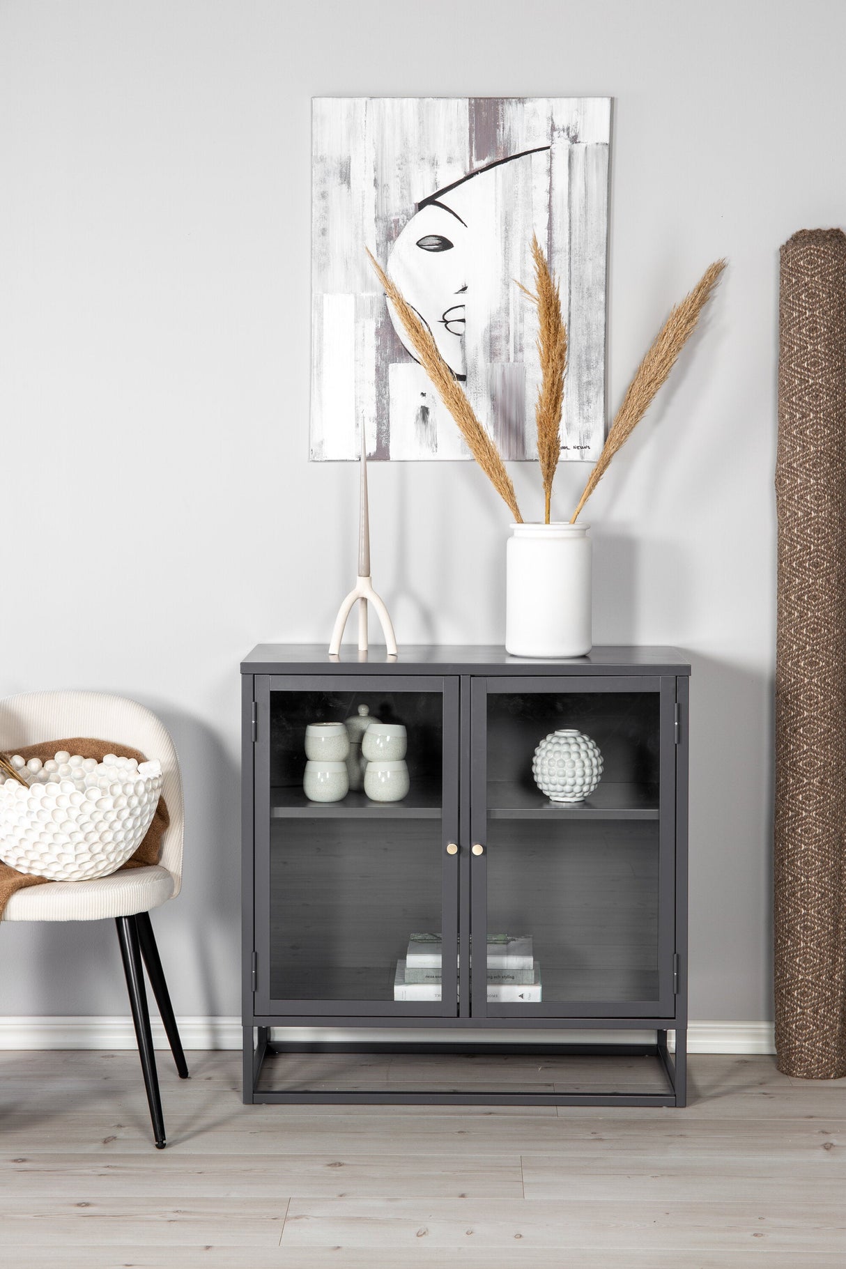 Bakal Schrank - grau/Stahl - Schränke - ALVAHOME