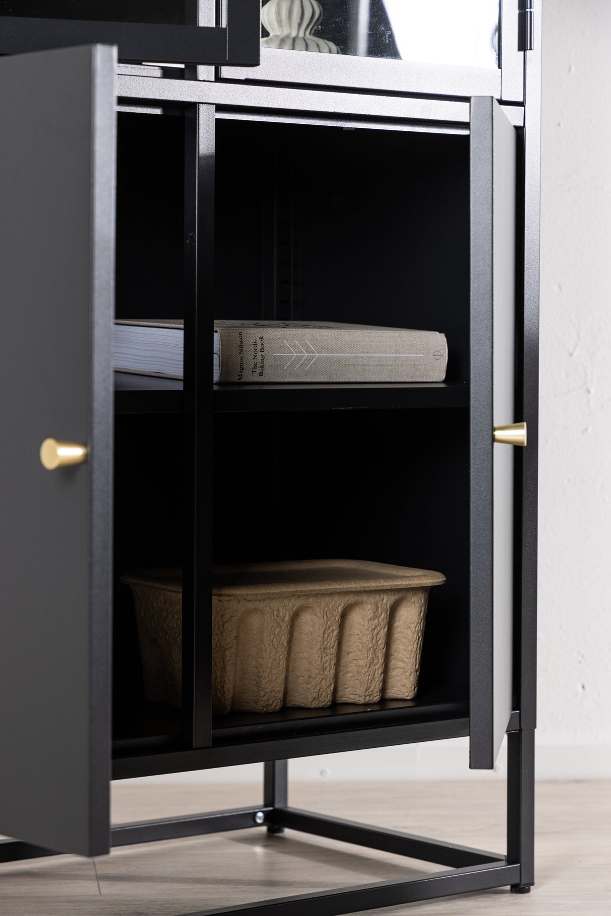 Bakal Schrank - schwarz/Stahl - Schränke - ALVAHOME