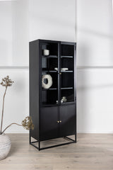 Bakal Schrank - schwarz/Stahl - Schränke - ALVAHOME