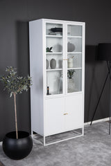 Bakal Schrank - weiß/Stahl - Schränke - ALVAHOME