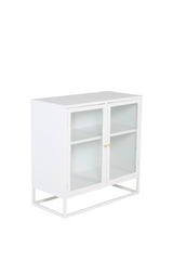 Bakal Schrank - weiß/Stahl - Schränke - ALVAHOME