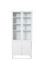 Bakal Schrank - weiß/Stahl - Schränke - ALVAHOME