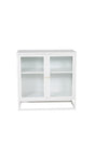 Bakal Schrank - weiß/Stahl - Schränke - ALVAHOME