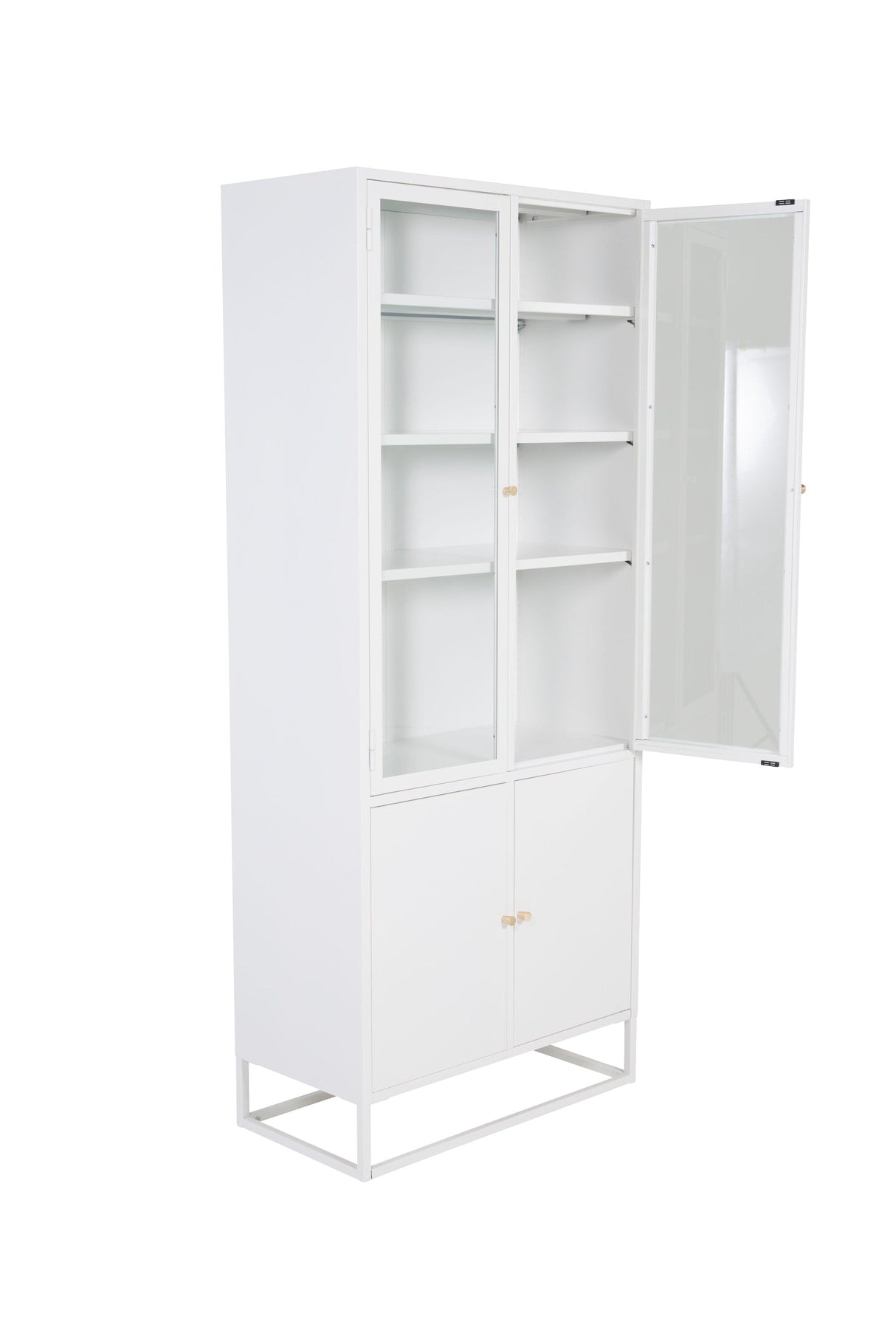 Bakal Schrank - weiß/Stahl - Schränke - ALVAHOME