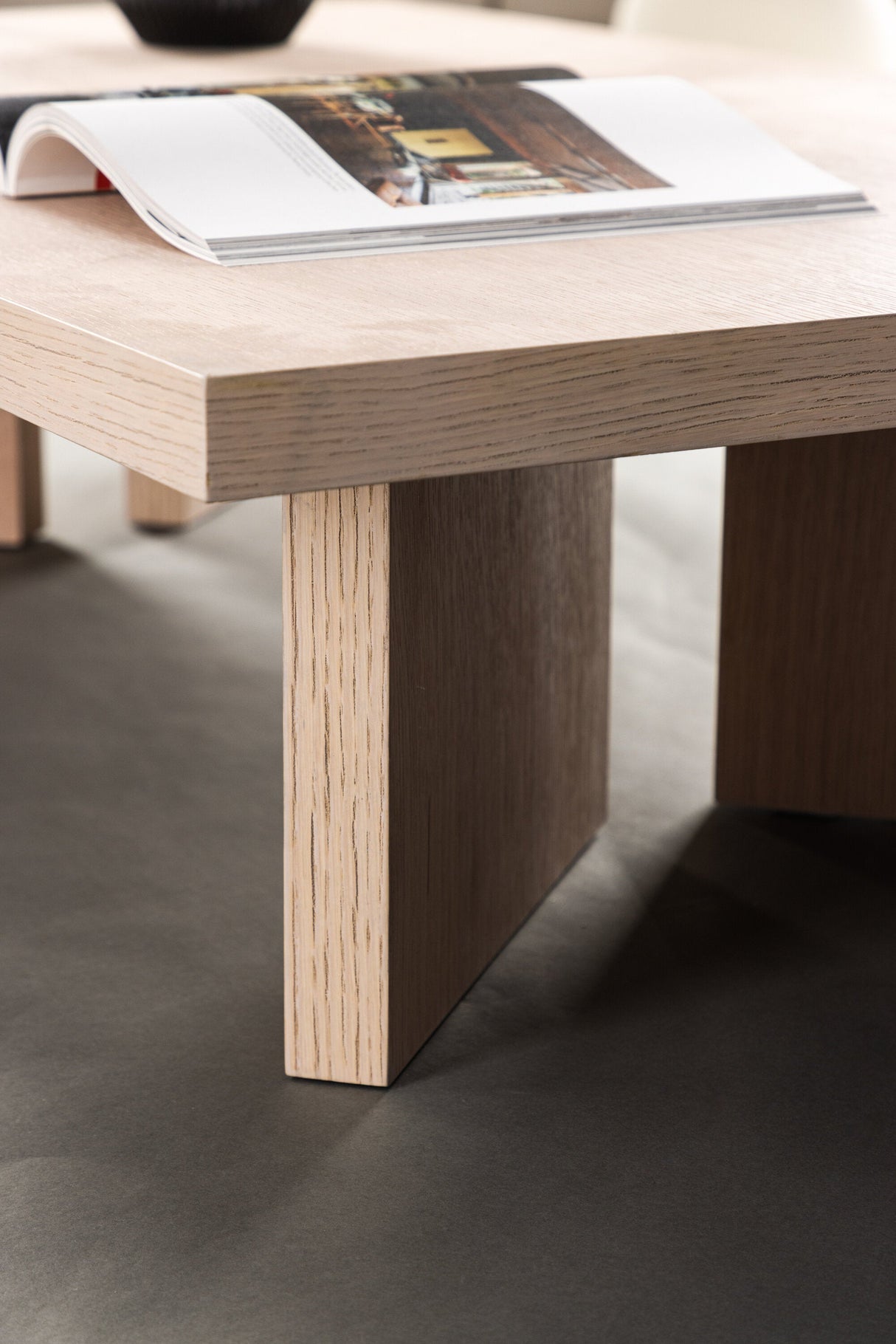 Bassholmen Couchtisch - white - wash/MDF - Couchtische - ALVAHOME