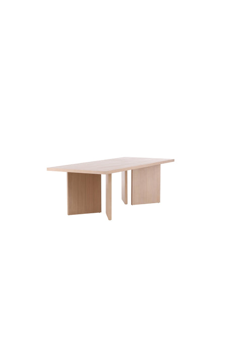 Bassholmen rechteckiger Esstisch - white - wash/MDF - Rechteckige Esstische - ALVAHOME