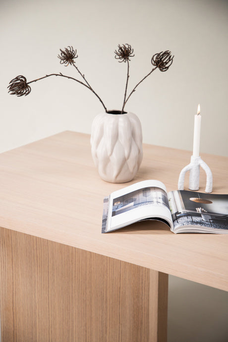 Bassholmen rechteckiger Esstisch - white - wash/MDF - Rechteckige Esstische - ALVAHOME