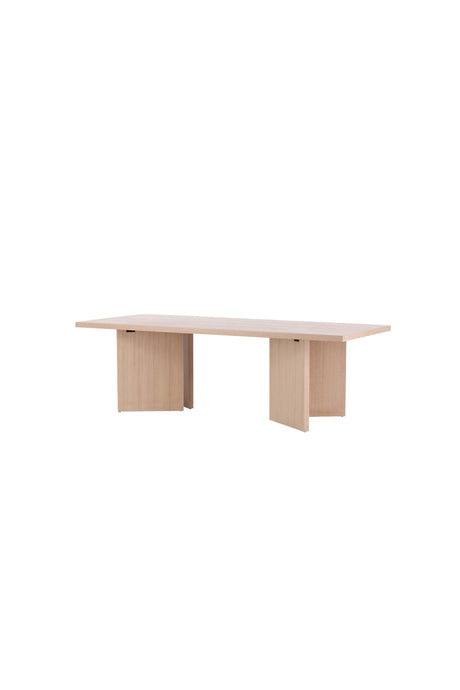 Bassholmen rechteckiger Esstisch - white - wash/MDF - Rechteckige Esstische - ALVAHOME