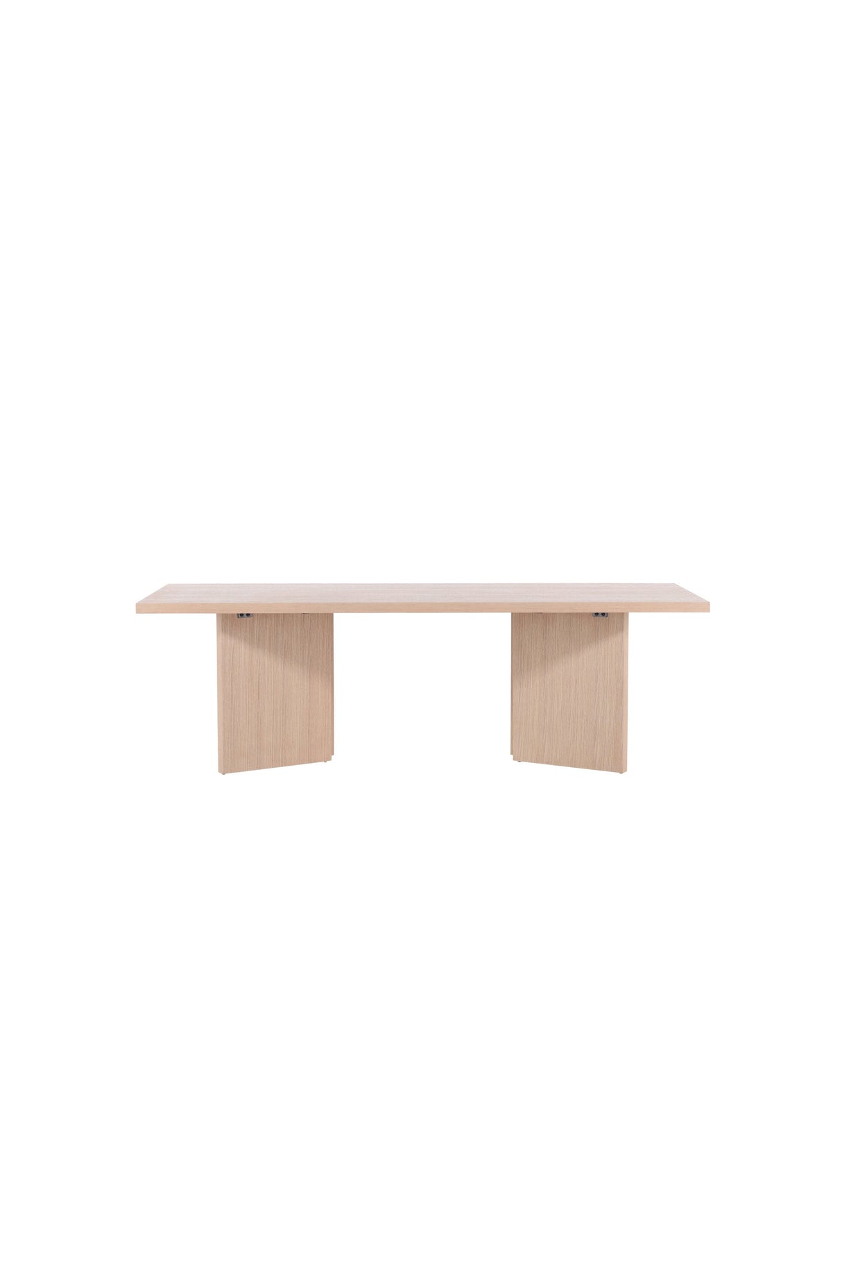Bassholmen rechteckiger Esstisch - white - wash/MDF - Rechteckige Esstische - ALVAHOME