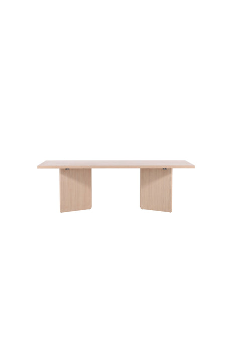 Bassholmen rechteckiger Esstisch - white - wash/MDF - Rechteckige Esstische - ALVAHOME