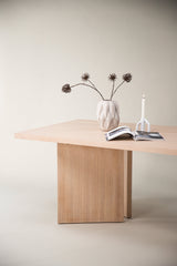 Bassholmen rechteckiger Esstisch - white - wash/MDF - Rechteckige Esstische - ALVAHOME