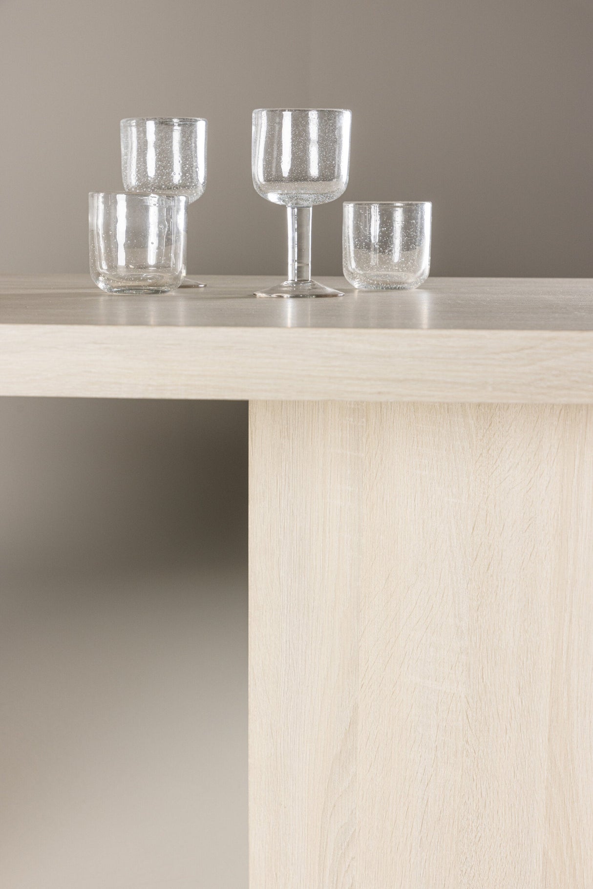 Bassholmen rechteckiger Esstisch - white - wash/MDF - Rechteckige Esstische - ALVAHOME
