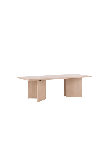 Bassholmen rechteckiger Esstisch - white - wash/MDF - Rechteckige Esstische - ALVAHOME