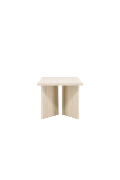 Bassholmen rechteckiger Esstisch - white - wash/MDF - Rechteckige Esstische - ALVAHOME