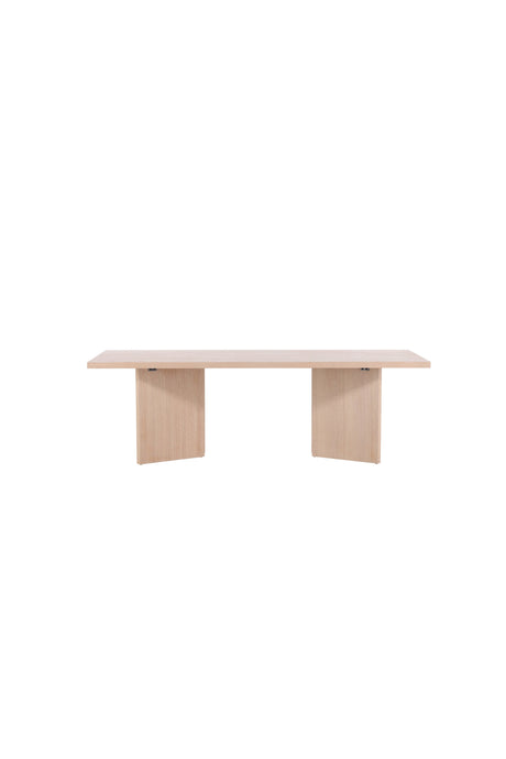 Bassholmen rechteckiger Esstisch - white - wash/MDF - Rechteckige Esstische - ALVAHOME