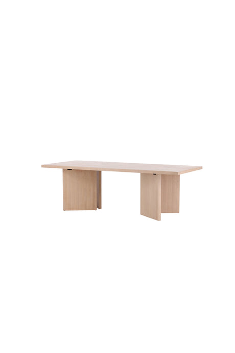 Bassholmen rechteckiger Esstisch - white - wash/MDF - Rechteckige Esstische - ALVAHOME