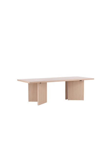 Bassholmen rechteckiger Esstisch - white - wash/MDF - Rechteckige Esstische - ALVAHOME