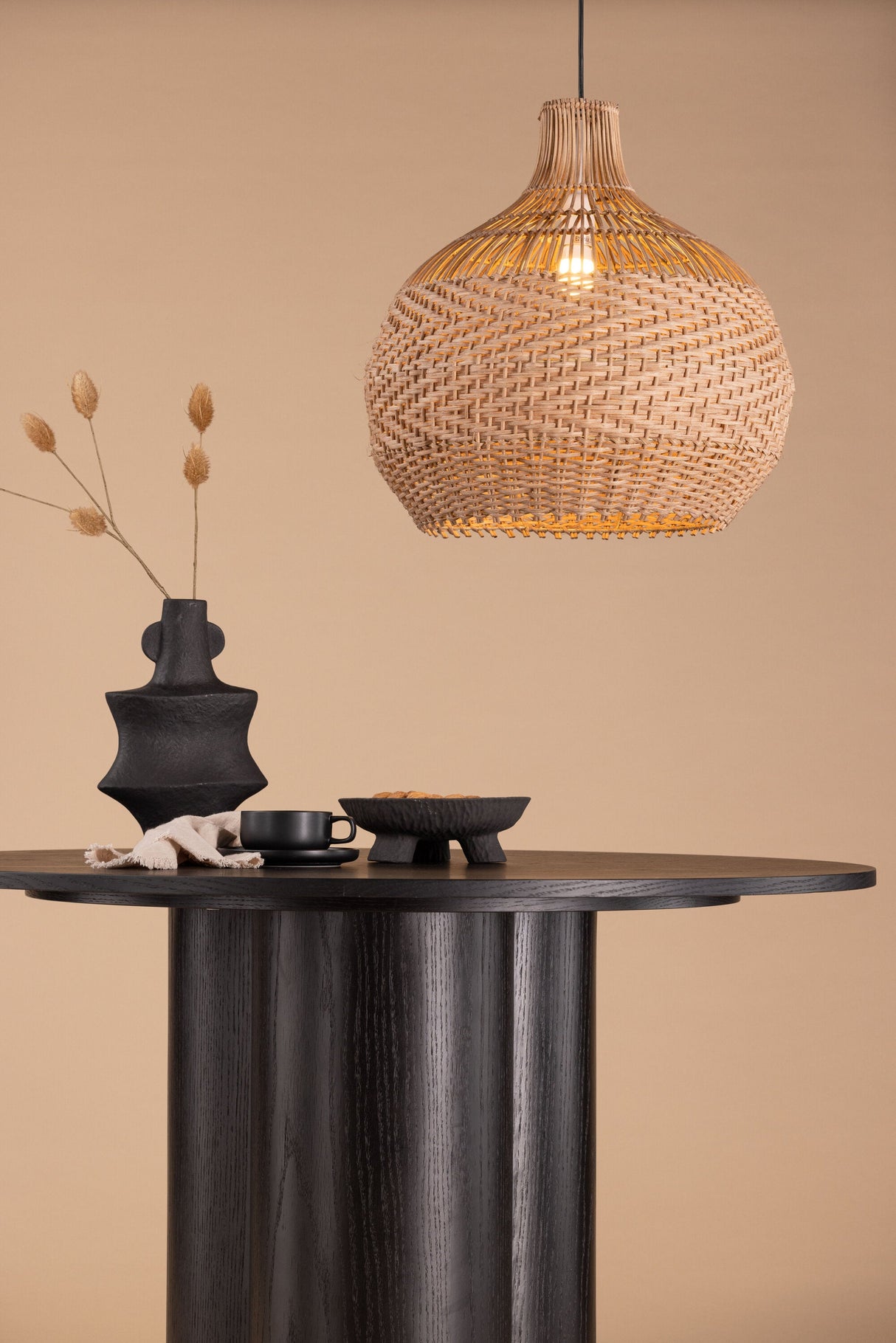 Bastia Pendelleuchte - natur/Rattan - Pendelleuchten - ALVAHOME