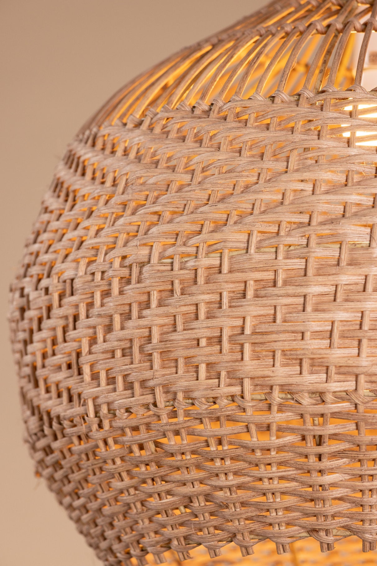 Bastia Pendelleuchte - natur/Rattan - Pendelleuchten - ALVAHOME