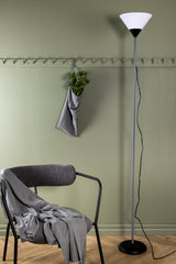 Batang Stehlampe - weiß/Stahl - Stehlampen - ALVAHOME