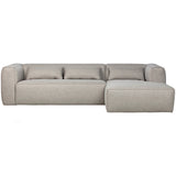 Bean Ecksofa - grau & braun - Ecksofas - ALVAHOME