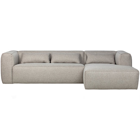 Bean Ecksofa - grau & braun - Ecksofas - ALVAHOME