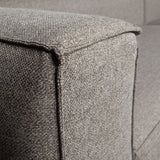 Bean Ecksofa - grau & braun - Ecksofas - ALVAHOME
