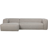 Bean Ecksofa - grau & braun - Ecksofas - ALVAHOME