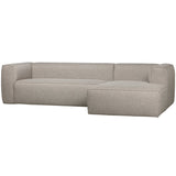 Bean Ecksofa - grau & braun - Ecksofas - ALVAHOME