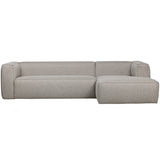 Bean Ecksofa - grau & braun - Ecksofas - ALVAHOME