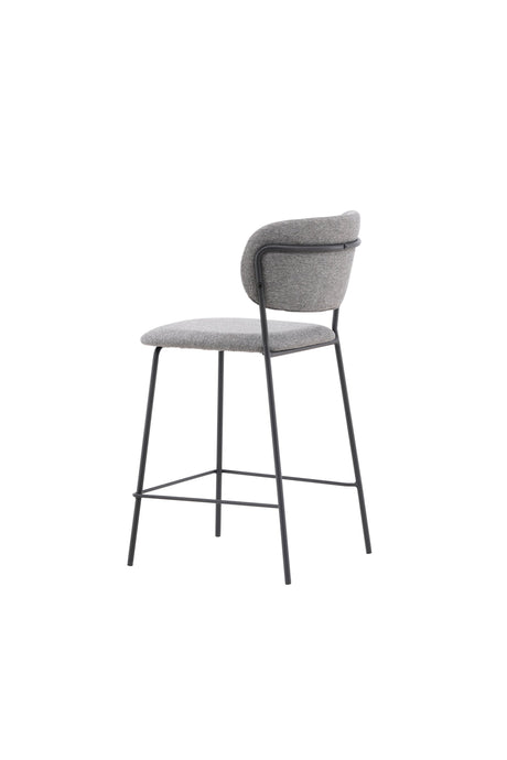 Bell Barhocker - grau/Polyester - Barhocker - ALVAHOME