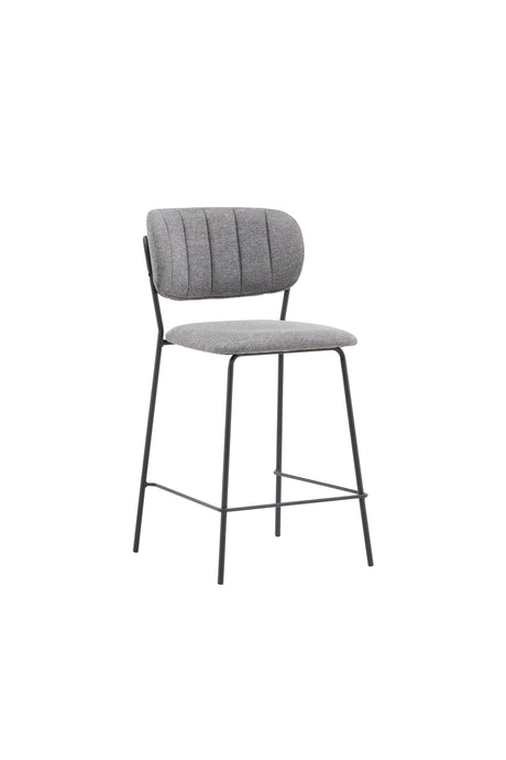 Bell Barhocker - grau/Polyester - Barhocker - ALVAHOME