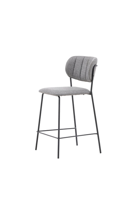 Bell Barhocker - grau/Polyester - Barhocker - ALVAHOME