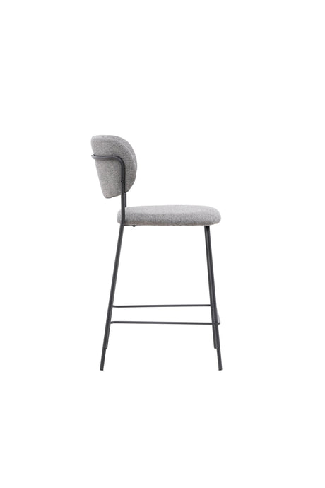 Bell Barhocker - grau/Polyester - Barhocker - ALVAHOME