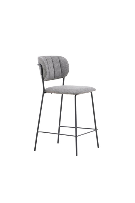 Bell Barhocker - grau/Polyester - Barhocker - ALVAHOME