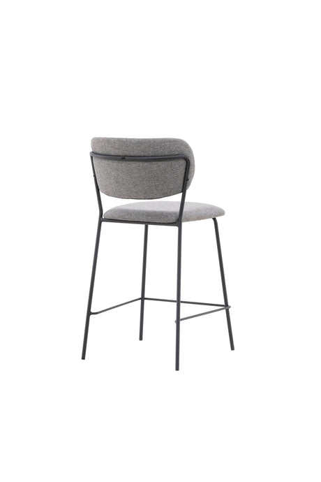 Bell Barhocker - grau/Polyester - Barhocker - ALVAHOME