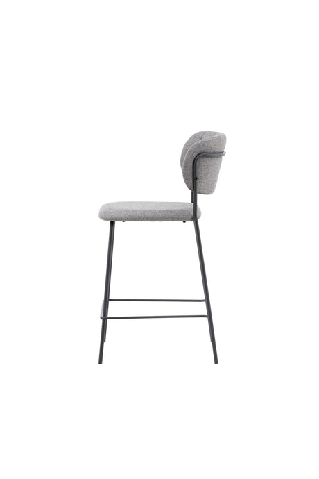 Bell Barhocker - grau/Polyester - Barhocker - ALVAHOME