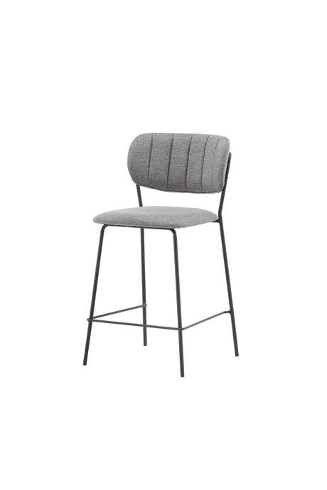 Bell Barhocker - grau/Polyester - Barhocker - ALVAHOME