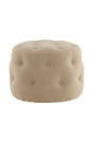 Benjamin Pouf - beige/Polyester - Teddy - Ottomane / Poufs - ALVAHOME