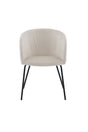 Berit Esszimmerstuhl - beige/Polyester - Samt - Essstühle - ALVAHOME