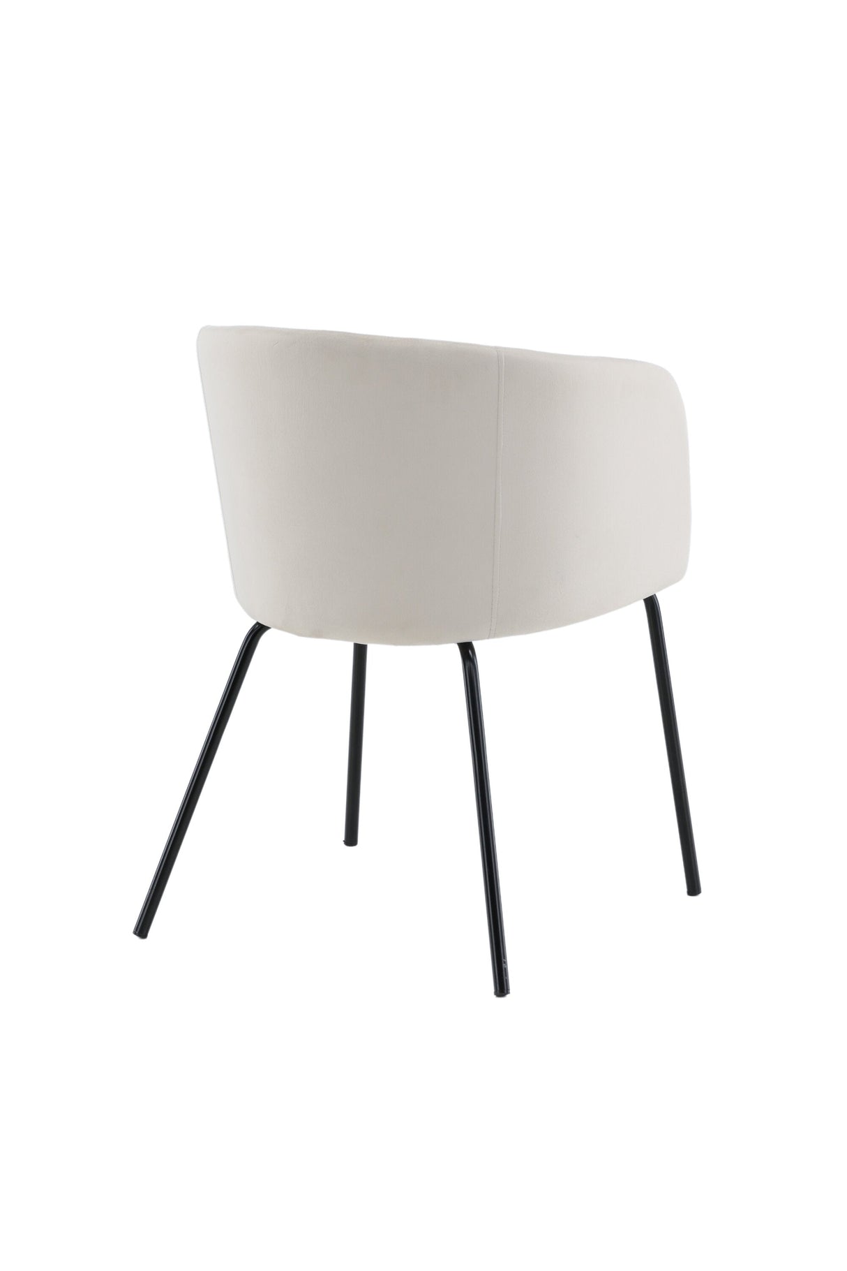 Berit Esszimmerstuhl - beige/Polyester - Samt - Essstühle - ALVAHOME