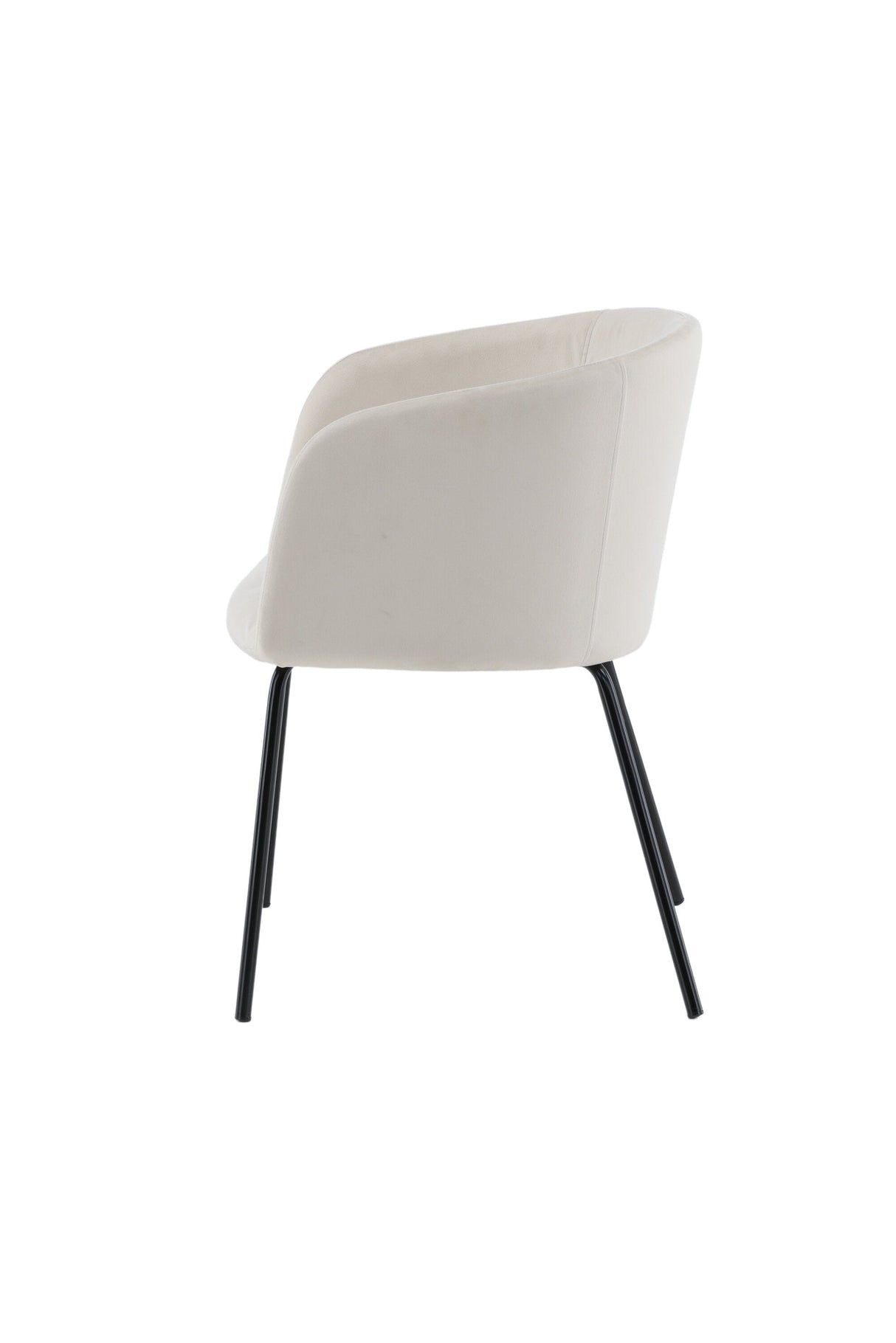 Berit Esszimmerstuhl - beige/Polyester - Samt - Essstühle - ALVAHOME