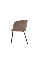 Berit Esszimmerstuhl - braun/Polyester - Kord - Essstühle - ALVAHOME