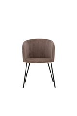 Berit Esszimmerstuhl - braun/Polyester - Kord - Essstühle - ALVAHOME
