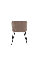 Berit Esszimmerstuhl - braun/Polyester - Kord - Essstühle - ALVAHOME