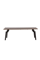 Bethan Couchtisch - walnuss/MDF - Couchtische - ALVAHOME