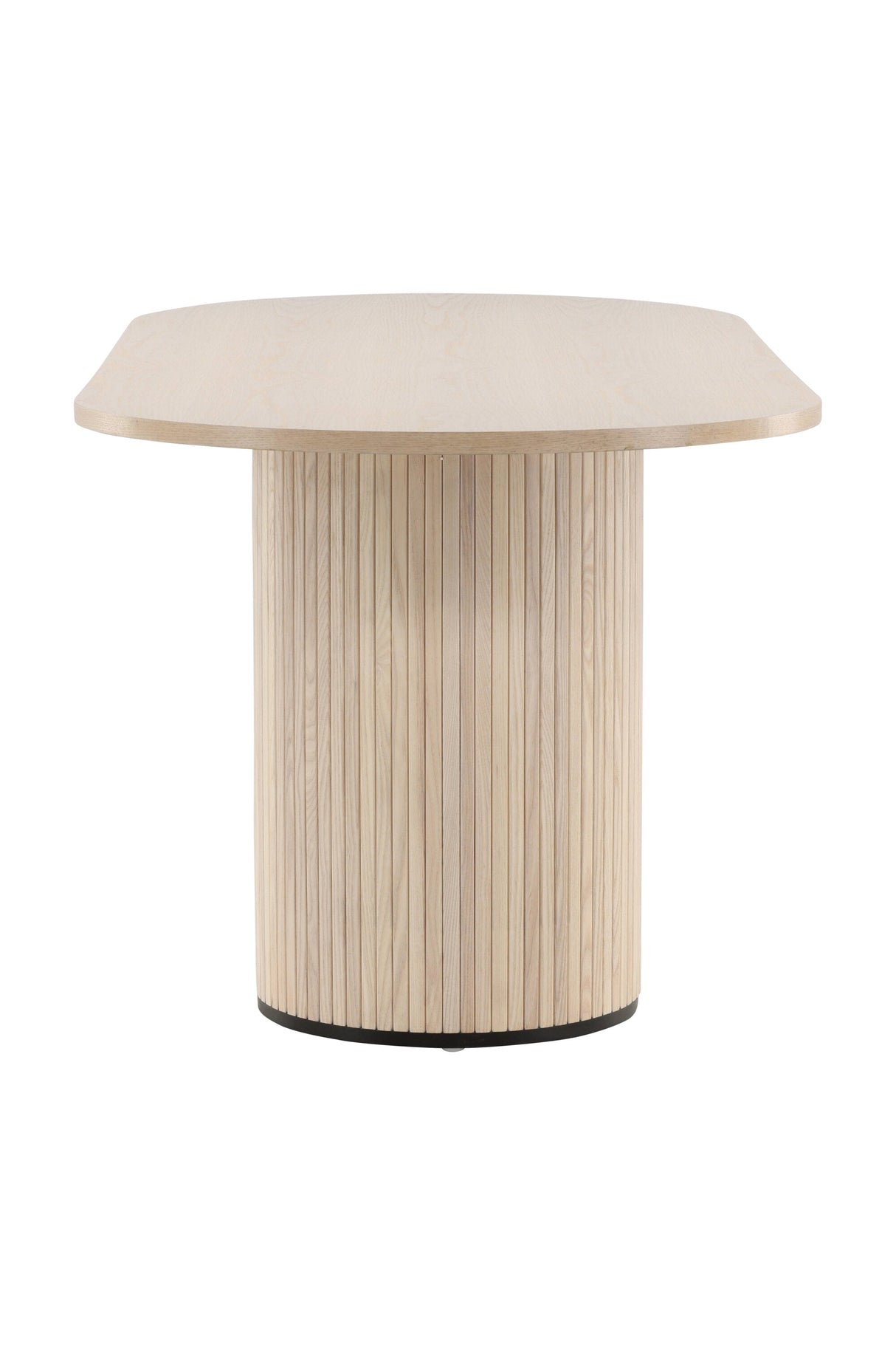 Bianca ovaler Esstisch - white - wash/Furnier - Ovale Esstische - ALVAHOME